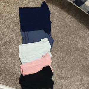 athleta girl active tees 5 pack